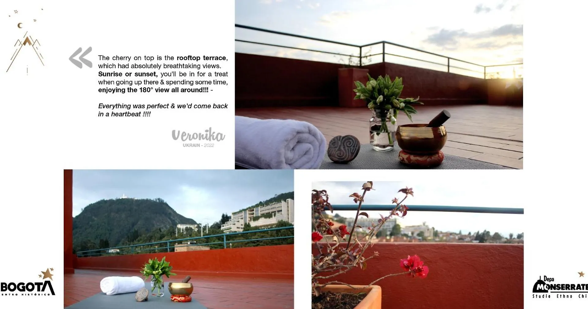 Depa Monserrate - Charming Historic Nest With Breathtaking Mountain Views - Apartaestudio Bogotá Lägenhet